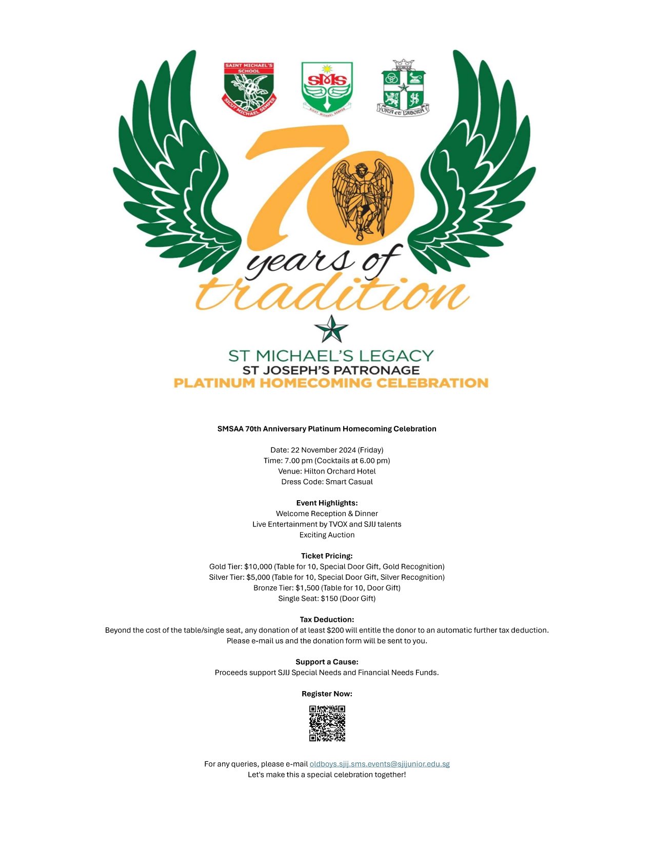 70th Anniversary Poster